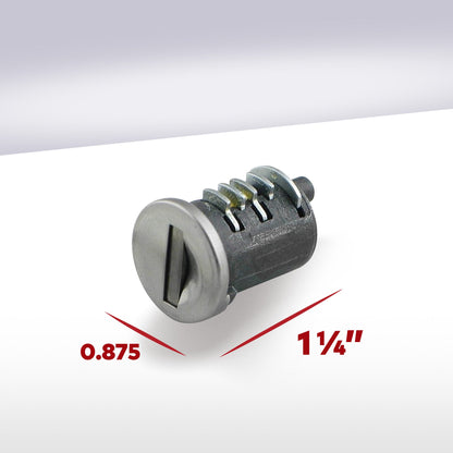 Yakima Car Rack System Component SKS Lock Cylinder Core Kit with Key (2 Pack) - Find Fresh Goods