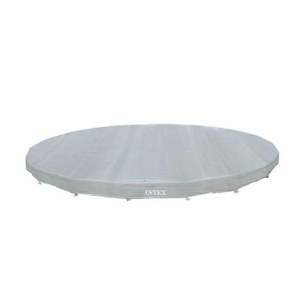 Intex UV Resistant Debris Cover for 18' Intex Ultra Frame Swimming Pools, Gray