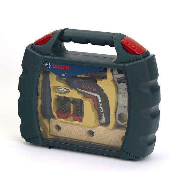 Theo Klein Bosch Premium Toy Car Repair Kit with Ixolino Drill, Kids Ages 3 & Up