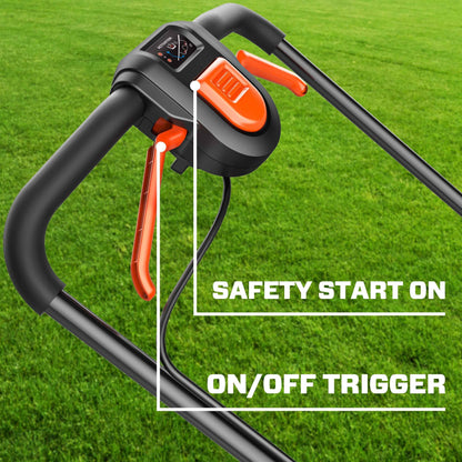 Senix 40V Cordless Lawn Mower, 17-Inch, 2-in-1 Mulching & Bagging, Brushless Motor, Battery & Charger Included