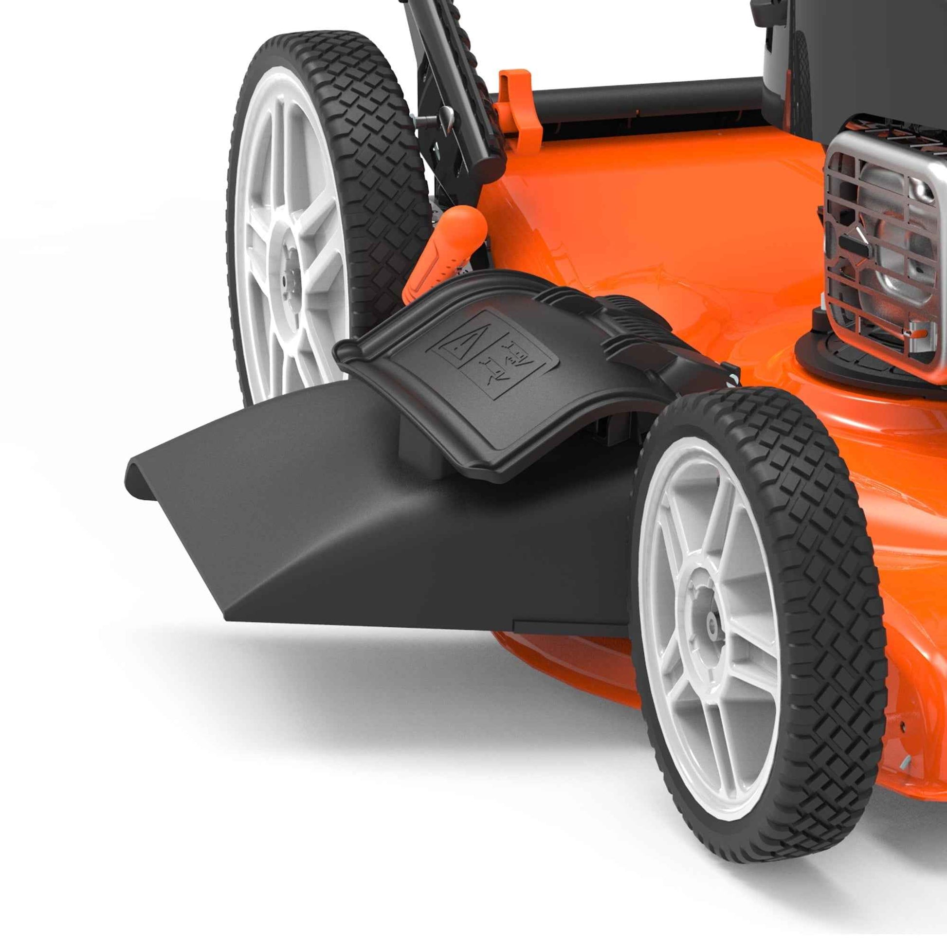 Yard Force YF22-3N1SPVS-SC Self-Propelled RWD Lawn Mower, 150cc Briggs & Stratton Engine, 22” Steel Deck, Vertical Storage, 2-Year Warranty, 7-Position Height Adjustment, and 3-in-1 Cutting