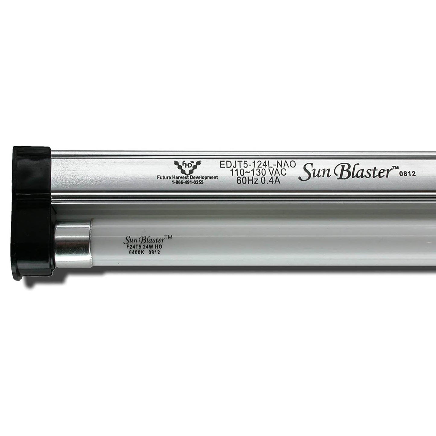 SunBlaster 0900172 T5HO 24" 24W Strip Light Fixture Grow Lighting Kit, 2 Foot