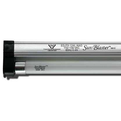 SunBlaster 0900172 T5HO 24" 24W Strip Light Fixture Grow Lighting Kit, 2 Foot