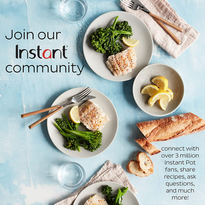 Instant Pot Duo 7-in-1 Electric Pressure Cooker, Slow Cooker, Rice Cooker, Steamer, Sauté, Yogurt Maker, Warmer & Sterilizer, Includes App With Over 800 Recipes, Stainless Steel, 6 Quart