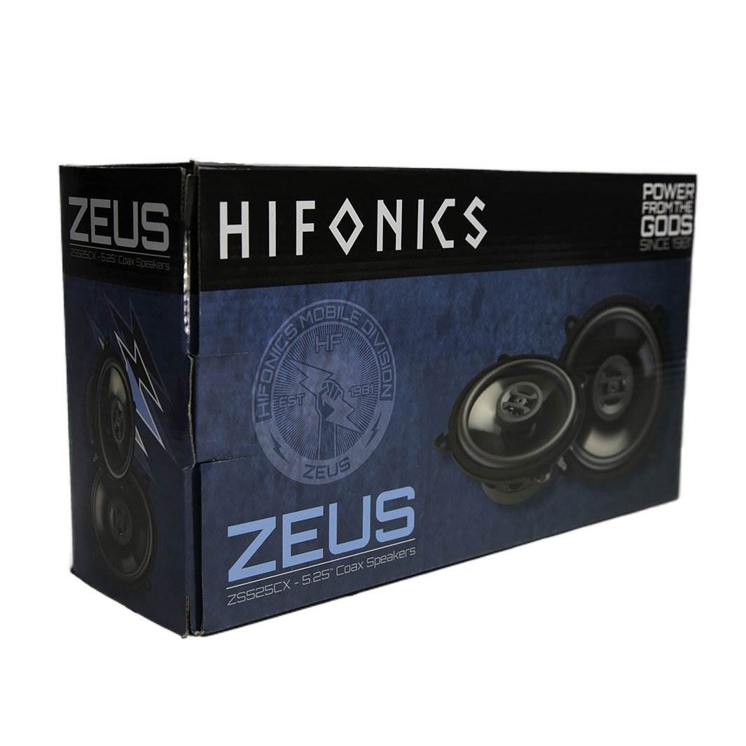 Hifonics Zeus 200 Watt 5.25 Inch 2 Way 4 Ohm Car Audio Coaxial Speaker, Pair - Find Fresh Goods