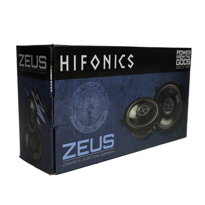 Hifonics Zeus 200 Watt 5.25 Inch 2 Way 4 Ohm Car Audio Coaxial Speaker, Pair - Find Fresh Goods