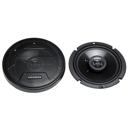 Hifonics Zeus ZS65CXS 6.5 Inch 3 Way 300W Shallow Mount Coaxial Speakers, Pair - Find Fresh Goods