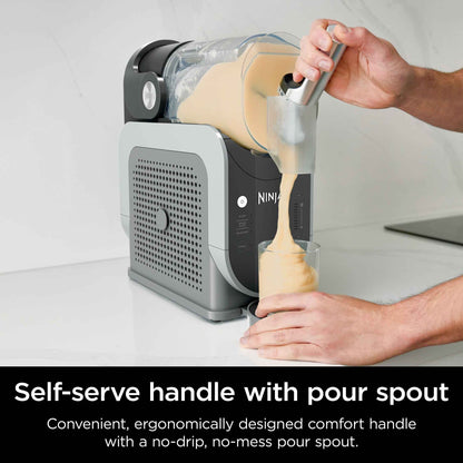 Ninja SLUSHi with RapidChill Technology, 72 oz. Frozen Drink & Slushie Machine, 3 Presets, Margaritas, Frappes, Dishwasher Safe, Gray, FS300