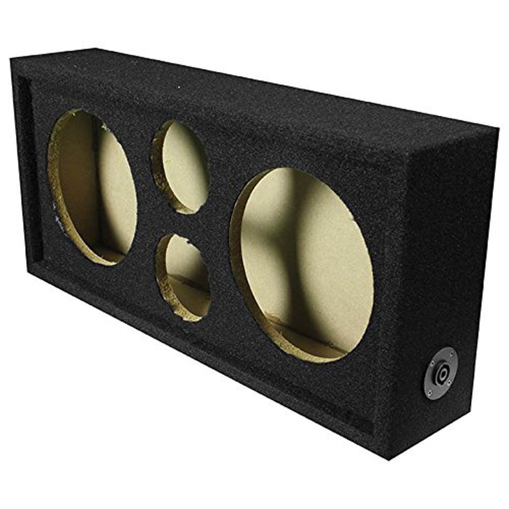 Q Power Car Audio Subwoofer Enclosure Box Chuchero For 8" Mids and 3" Tweeters - Find Fresh Goods
