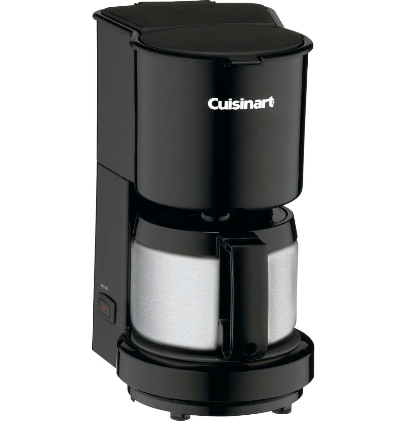 Cuisinart 4 Cup Coffeemaker with Stainless Steel Carafe – Black