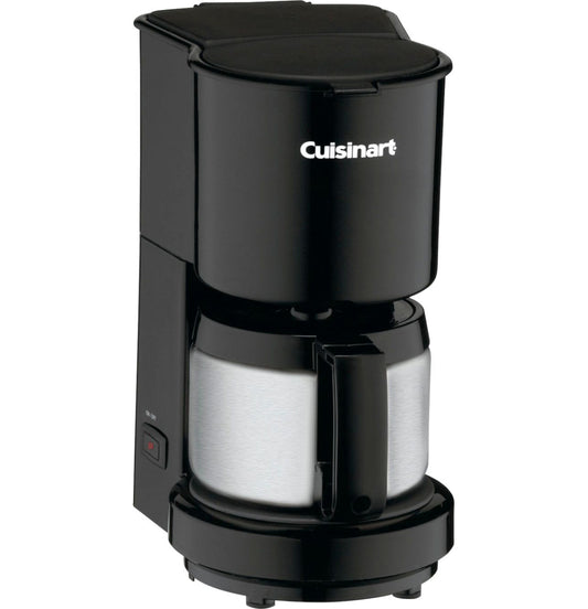 Cuisinart 4 Cup Coffeemaker with Stainless Steel Carafe – Black