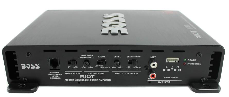 Boss Riot 1100W Monoblock Class A/B Car Amplifier And Sub Bass Remote | R1100M - Find Fresh Goods
