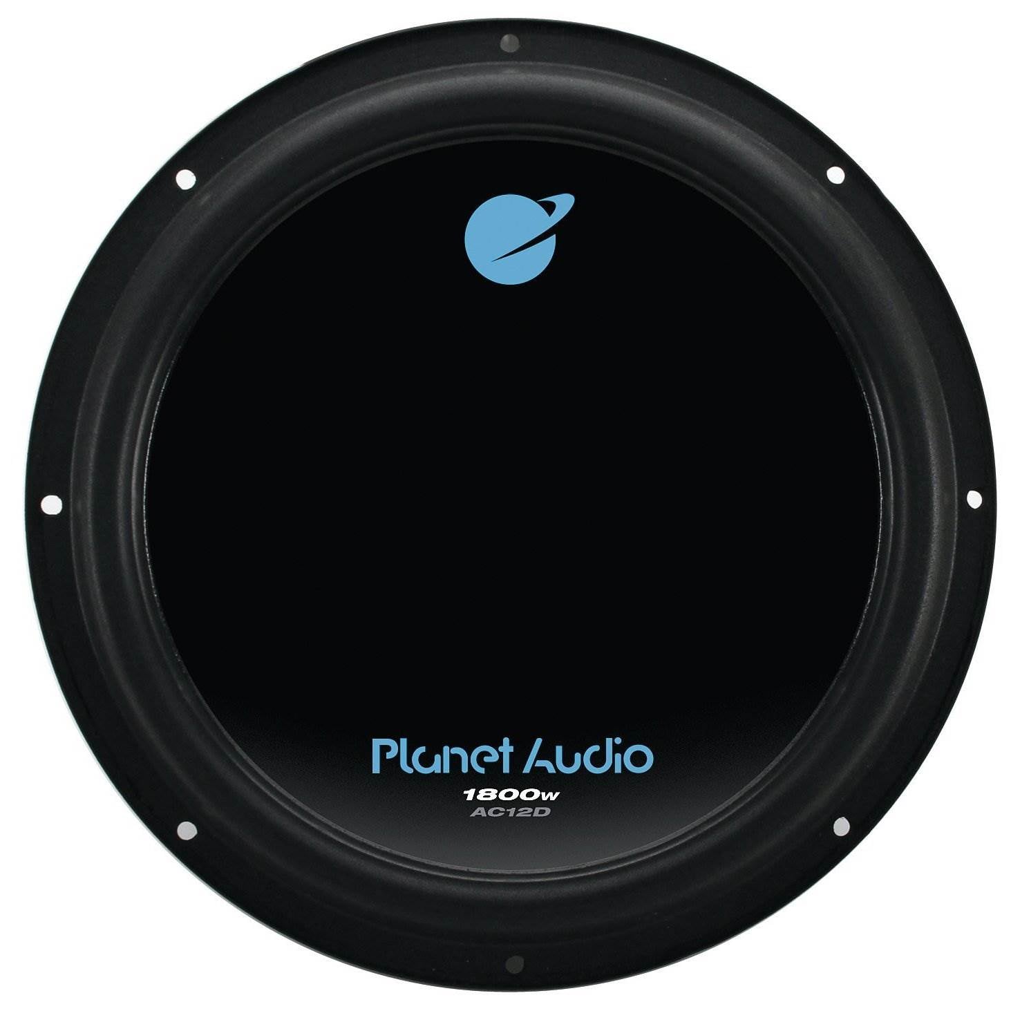 Planet Audio 12 Inch 1800W Car Audio Power Single Subwoofer DVC 4 Ohm AC12D - Find Fresh Goods
