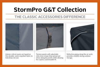 Classic Accessories StormPro™ RainProof Heavy-Duty Compact Utility Tractor Cover