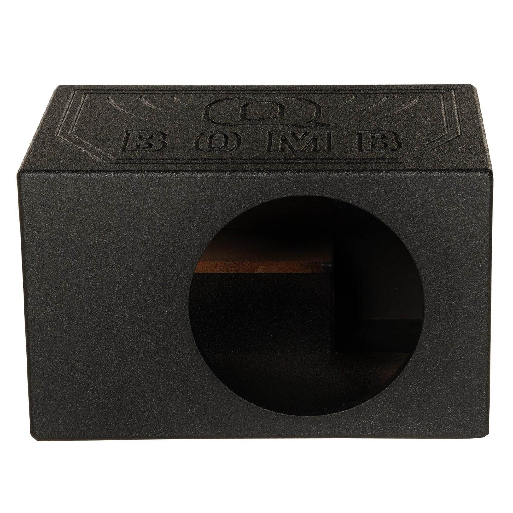 QPower QBOMB8VL Single 8 Inch Vented Ported Car Subwoofer Sub Box Enclosure - Find Fresh Goods