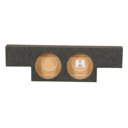 QPower Non HD Crew Cab Behind Seat Dual 10" Subwoofer Box - Find Fresh Goods