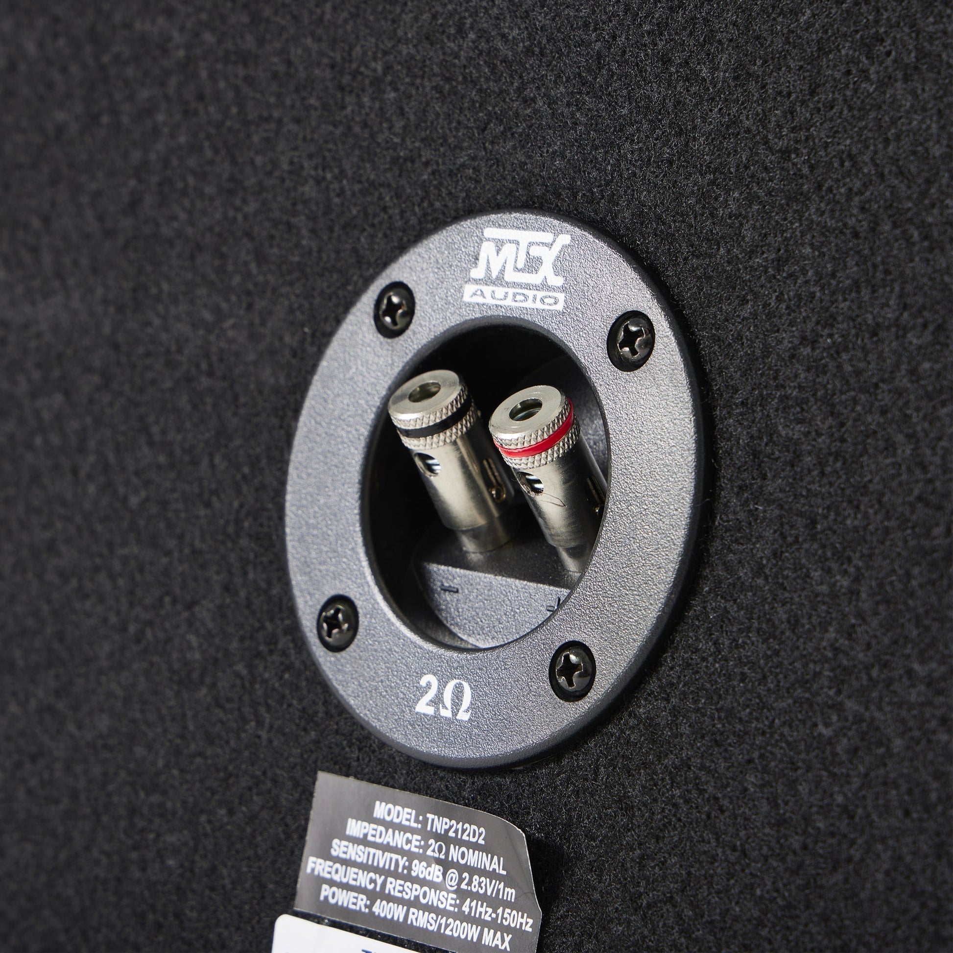 MTX TNP212D2 12" 1200W Dual Loaded Car Subwoofer Audio w/ Sub Box and Amplifier - Find Fresh Goods