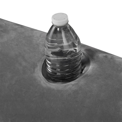 Intex Corner Sofa L-Shaped Inflatable Lounge Couch w/ Cupholders, Gray (2 Pack)