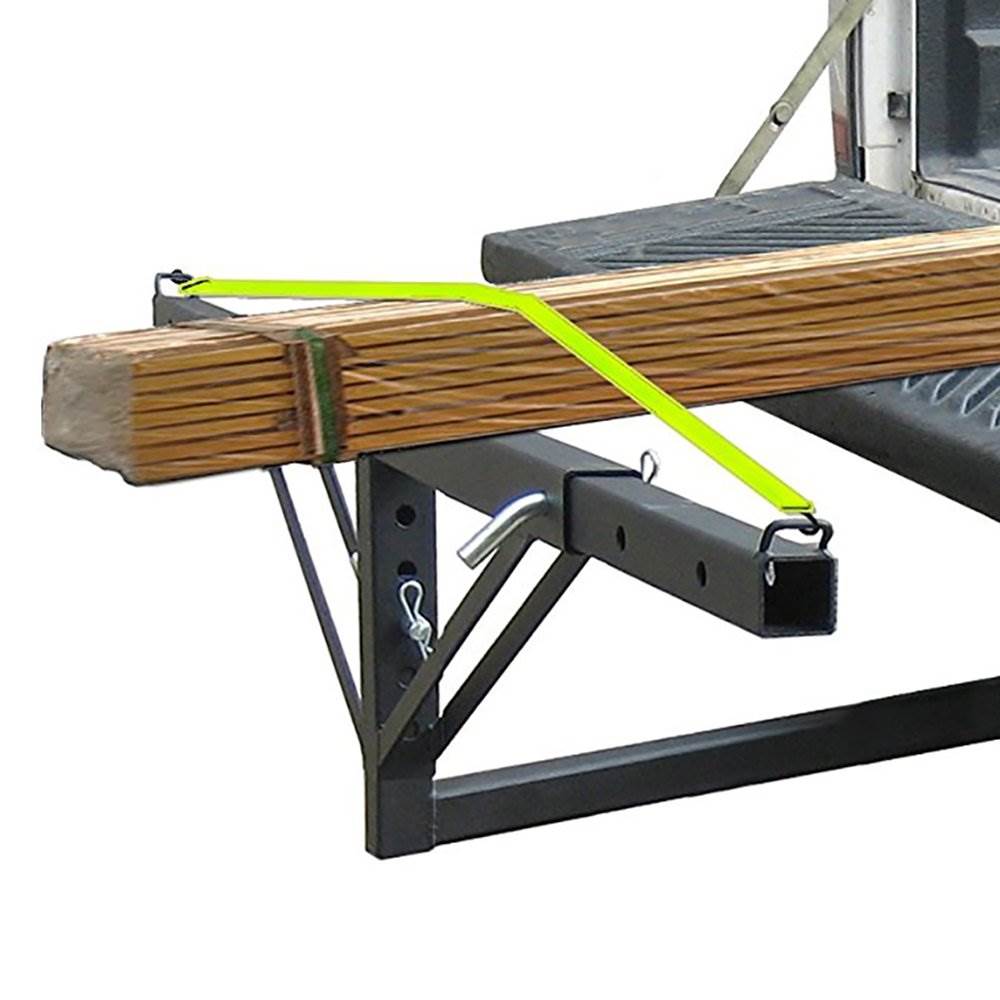 Tow Tuff Adjustable Steel Truck Bed Extender for Class III & Class IV Receivers - Find Fresh Goods