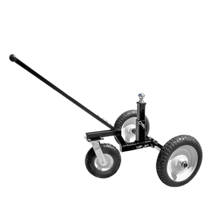 Tow Tuff TMD-1000C2 Adjustable Steel 1000 lb Heavy Duty Trailer Dolly w/ Caster - Find Fresh Goods