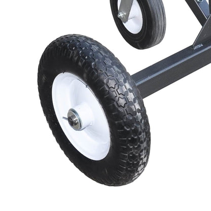 Tow Tuff TMD-1000C2 Adjustable Steel 1000 lb Heavy Duty Trailer Dolly w/ Caster - Find Fresh Goods