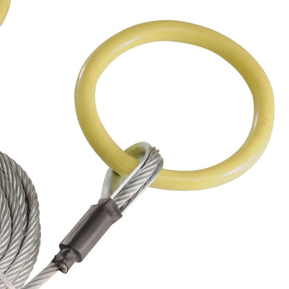 Timber Tuff TMW-38 ATV and UTV Heavy Duty Log Lumber Choker Cable with Tow Rings