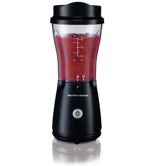 Hamilton Beach Single-Serve Personal Blender – Black – 14oz