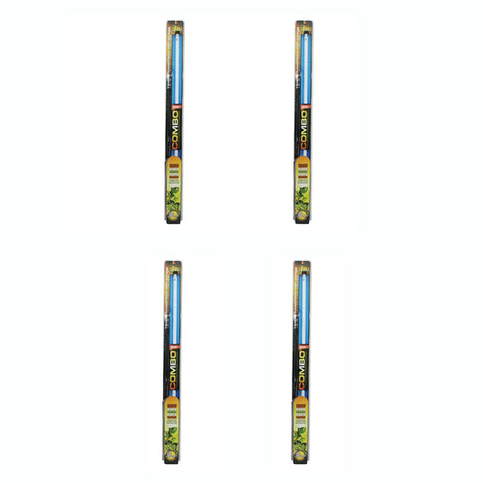 SunBlaster 39W 6400K NanoTech T5HO Reflector with 3 Foot Light Fixture, 4 Pack