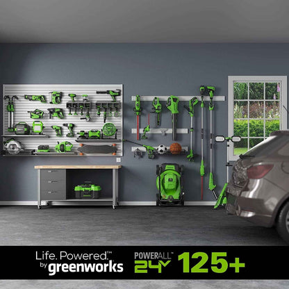 Greenworks 24V Brushless 6-1/2" Circular Saw Kit with 24V 2Ah Battery and Charger