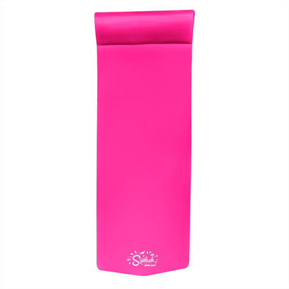 TRC Recreation Splash 1.25" Thick Foam Swimming Pool Float Mat, Flamingo Pink