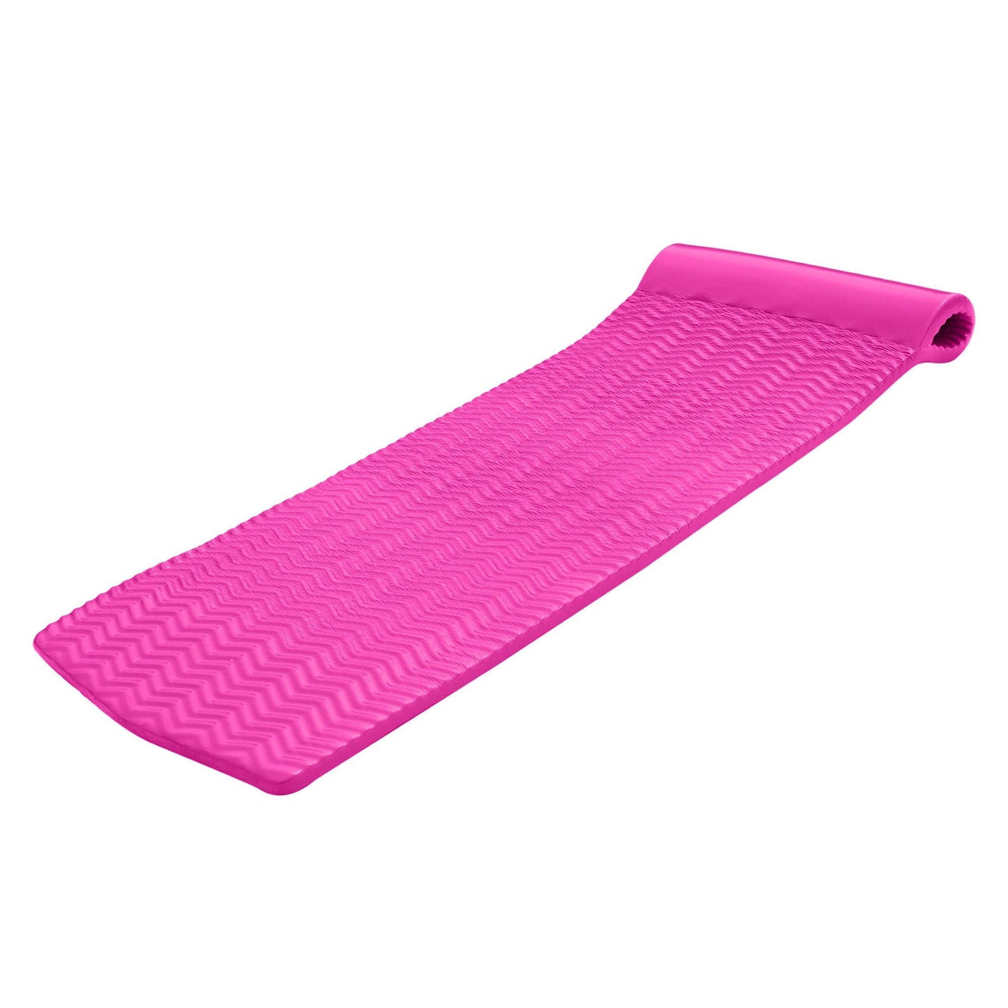 TRC Recreation Serenity 1.5" Thick Vinyl Swimming Pool Float Mat, Flamingo Pink