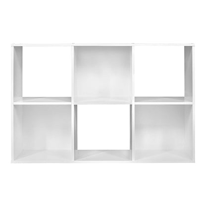 Closetmaid Decorative Home 6-Cube Cubeicals Organizer Storage, White (2 Pack)