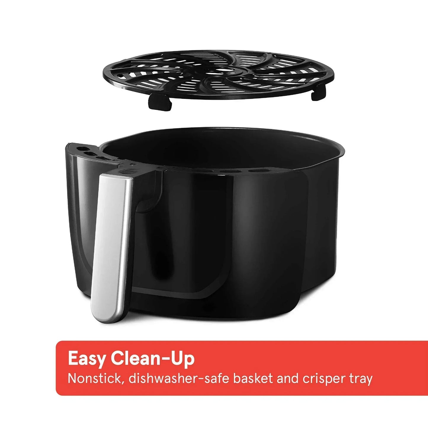 Gourmia GAF686 Digital 6 Quart Air Fryer with Guided Cooking