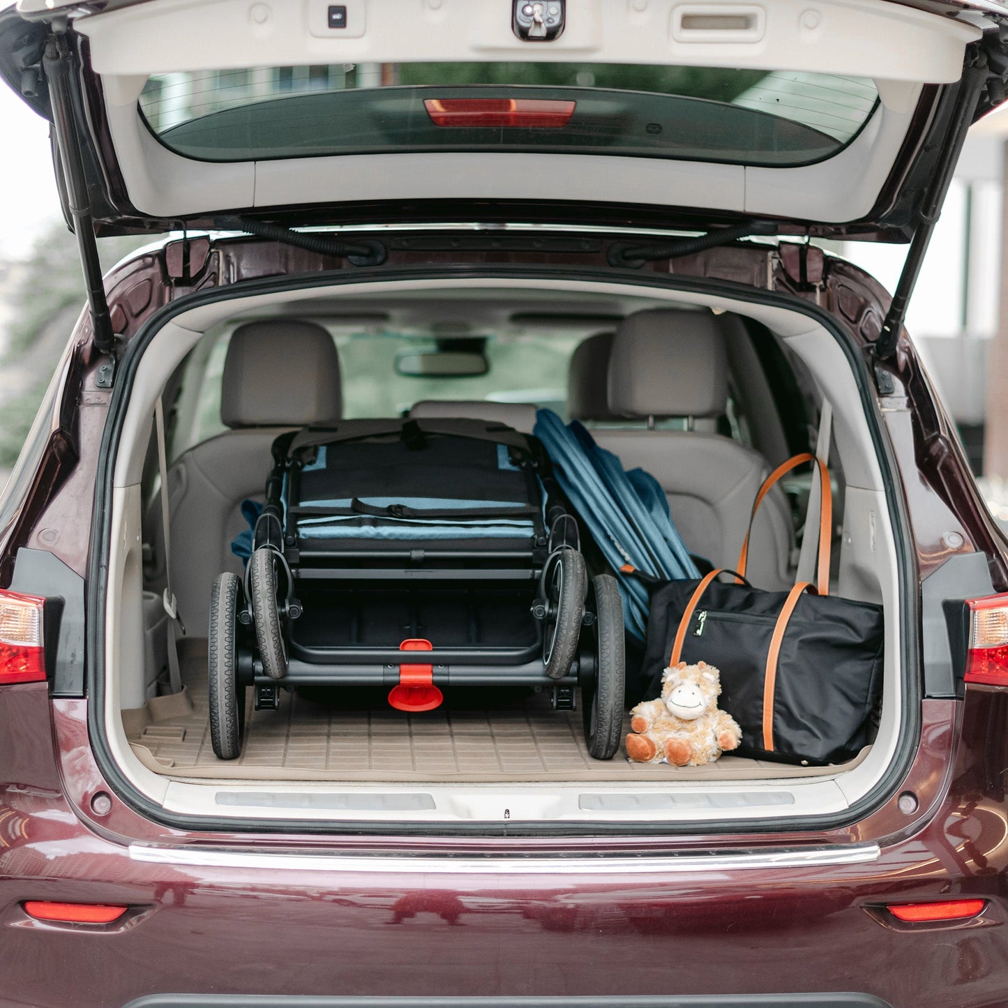 Larktale Caravan V3 Stroller, 2-Seater Kids Wagon, 207 lb Capacity, Seaford Blue