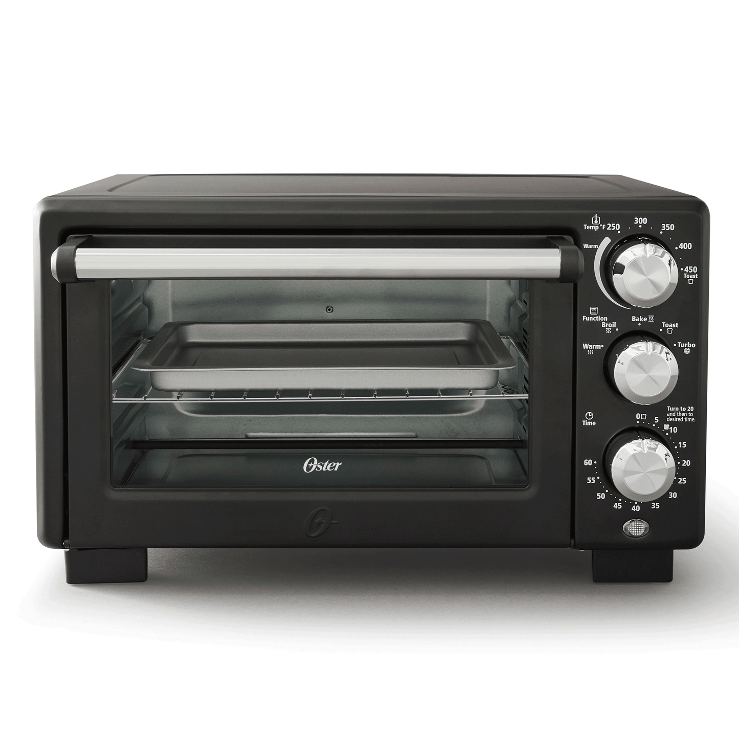 Oster® Convection 4-Slice Toaster Oven, Matte Black, Convection Oven and Countertop Oven