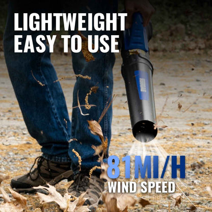 WILD BADGER POWER 20V Weed Wacker, Leaf Blower, Wheeled Edger Kit Electric with 2 * 2Ah Battery & Charger, String Trimmer, Lightweight, Adjustable Telescopic Shaft, Fast-Charging