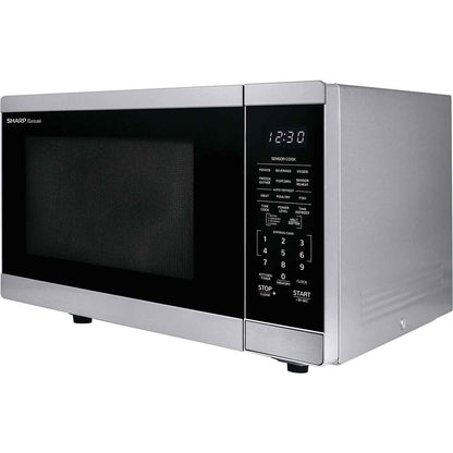 Sharp 1.4 cu ft Countertop Microwave Ovens in Stainless Steel