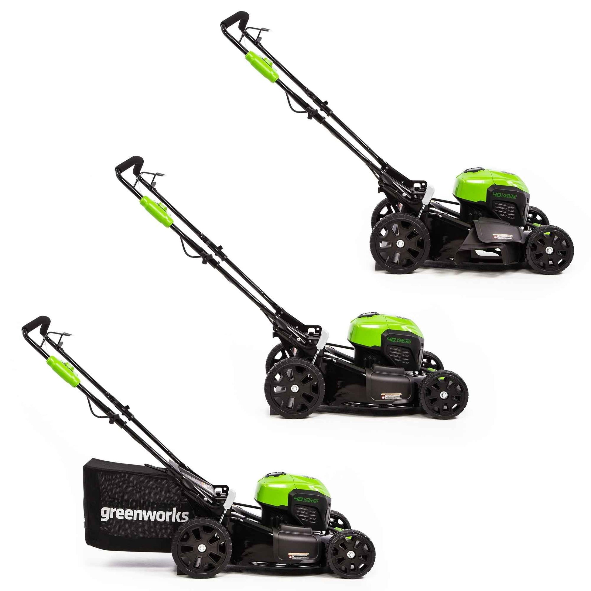 Greenworks 40V 20" Brushless Push Lawn Mower with 4.0 Ah Battery & Quick Charger 2516302VT