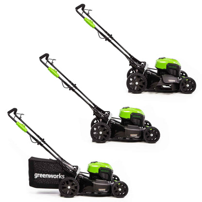 Greenworks 40V 20" Brushless Push Lawn Mower with 4.0 Ah Battery & Quick Charger 2516302VT