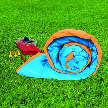 Banzai Surf Rider Kids Inflatable Outdoor Aqua Lagoon Water Slide Splash Park