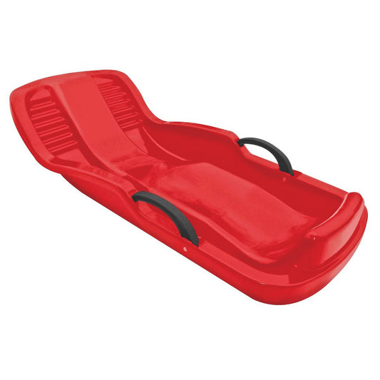 Flexible Flyer Winter Heat Snow Sled w/ Steering and Brakes for Kids and Adults