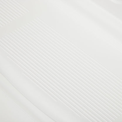 Vinyl Works Adjustable 32 Inch In-Pool Step Ladder for Above Ground Pools, White