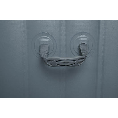 Coleman SaluSpa 4 Person Inflatable Outdoor Hot Tub Spa & Intex Maintenance Kit