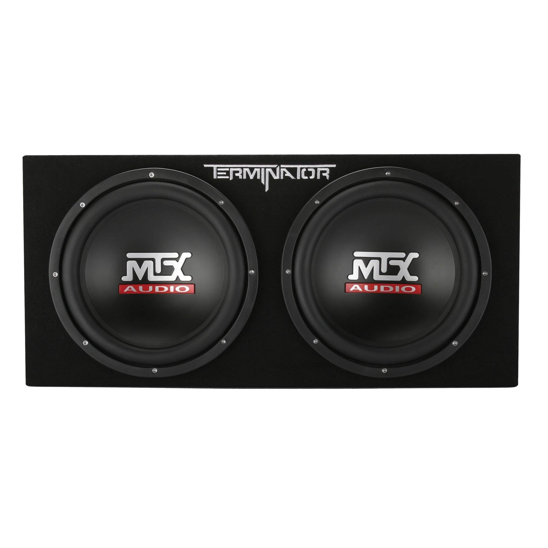 MTX TNP212DV 12-Inch 2000-Watt Dual Loaded Subwoofer Enclosure with Amplifier - Find Fresh Goods