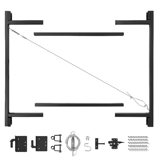 Adjust-A-Gate Steel Frame Gate Building Kit, 36"-60" Wide Opening Up To 5' High