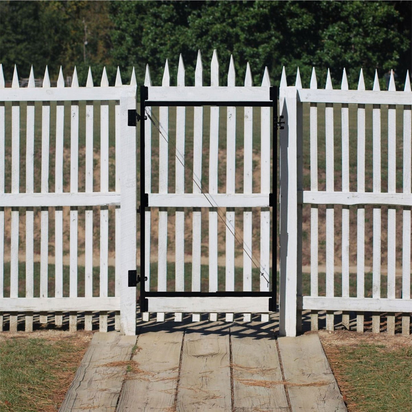 Adjust-A-Gate Steel Frame Gate Kit, 36"-60" Wide Opening Up To 7' High (4 Pack)