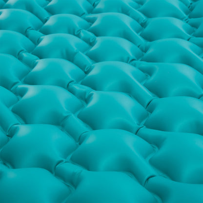 Intex Giant Inflatable Floating Water Pool Lake Mat Platform Pad, Teal (4 Pack)