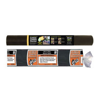 DeWitt 4.1-Oz Home & Commercial Landscape Weed Barrier Fabric, 3 x 100 Feet