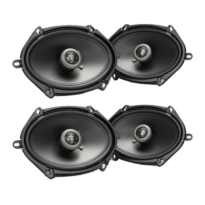 Maxxsonics FKB168 MB Quart Formula 5x7/6x8" Coaxial Car Audio Speakers (2 Pair) - Find Fresh Goods