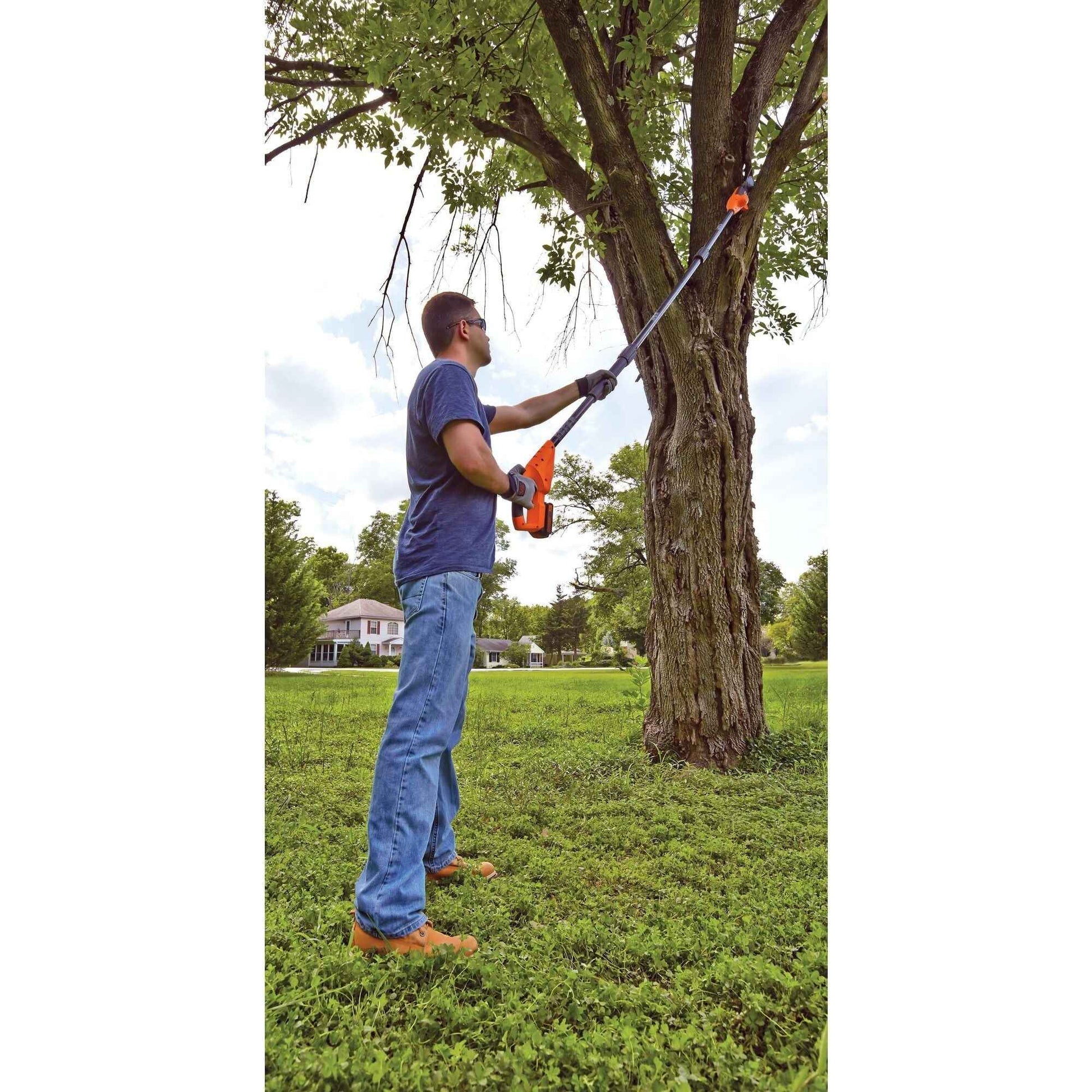BLACK+DECKER 20V MAX* Lithium Pole Pruning Saw, LPP120